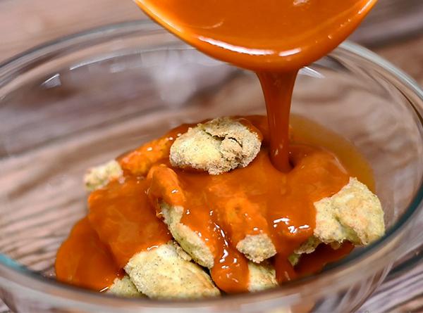 Air Fryer Buffalo Tenders - Step 6